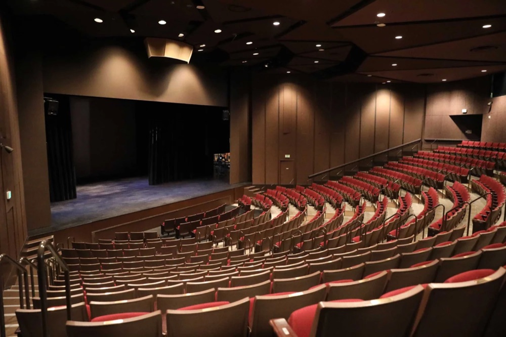 Louis B. Mayer Theatre auditorium at Santa Clara University
